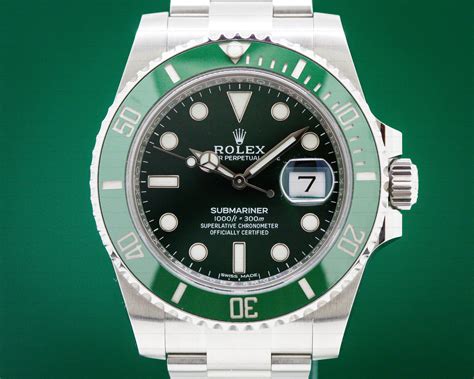 groene rolex prijs|Rolex Submariner Green .